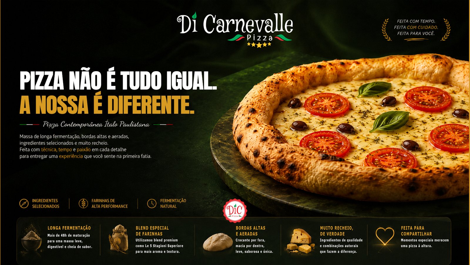 Di Carnevalle Pizza - Pizza Contemporânea Ítalo Paulistana